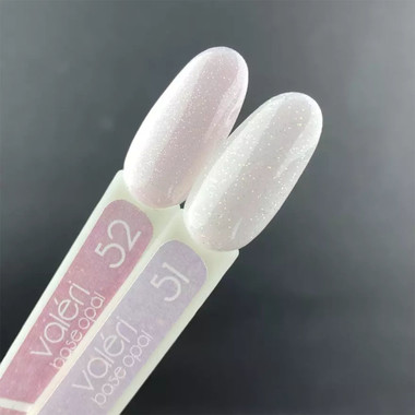 База VALERI Opal №52 нежно-розовый с микроблеском 6 мл (VFB6-52) - Фото №3