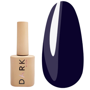 Lakier hybrydowy DARK New collection 83 głęboki błękit 10 ml - Фото №1