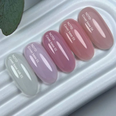 База для ногтей NAILSOFTHEDAY Cover NEW Formula № 04 пудрово-розовый 10 мл - Фото №3