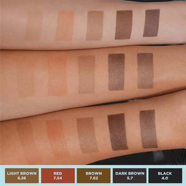 Краска OKO для бровей и ресниц Liquid Hybrid Tint H20 LIGHT BROWN 8.36 15 мл (TINT-LB) - Фото №4