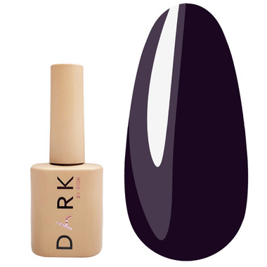 Gel polish DARK New collection 82 dark purple 10 ml - Фото №1