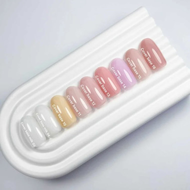 Base NAILSOFTHEDAY Cover NEW Formula 13 flesh pink 10 ml - Фото №3