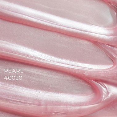 Гель для ногтей DNKa Builder Gel №0020 Pearl розовый с перламутром 30 мл (BGD0020) - Фото №2