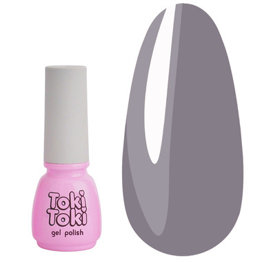 Lakier hybrydowy Toki-Toki № 032 szary 5 ml - Фото №1