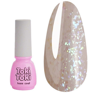 База Toki-Toki Stars Base SB08 персиковый с поталью 5 мл - Фото №1