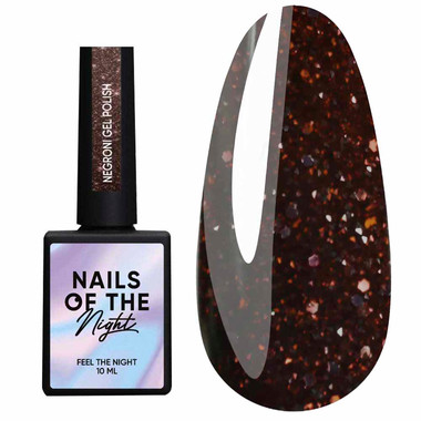 Lakier hybrydowy NAILSOFTHENIGHT Negroni 10 ml - Фото №1