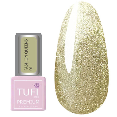 Гель-лак TUFI profi PREMIUM Fashion Queens 01 Crystal Serenade 8 мл (0318242) - Фото №1