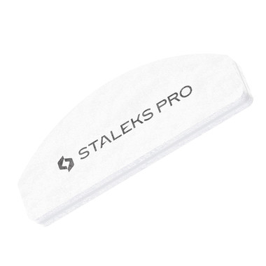 Баф-шлифовщик Staleks mini EXPERT 41 полумесяц 100/180 грит (20 шт) - Фото №1