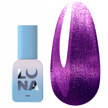 Гель-лак LUNA Cat Eye №257 сиреневый, фиолетовый 13 мл (047-4122-1249) - Фото №1