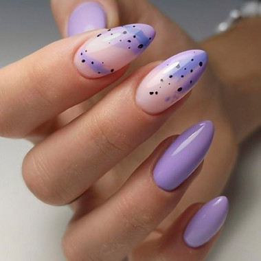 Manicure Wiosna 2025 (Owalny kształt)