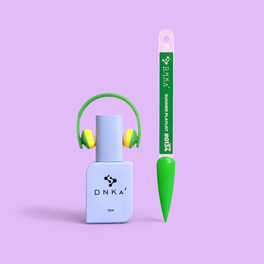 Lakier hybrydowy DNKa Summer Playlist 0134 zielony 12 ml (GPDC0134) - Фото №2