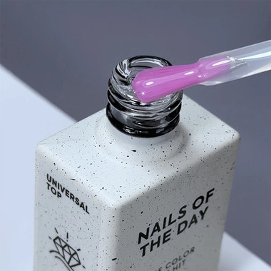 Топ NAILSOFTHEDAY Universal top без липкого слоя с минимальным содержанием уф-фильтров 10 мл - Фото №2