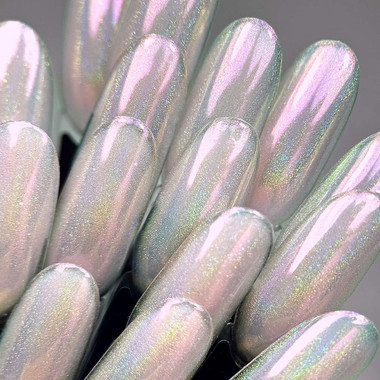 Втирка для ногтей Slowianka Tiny Pink Holo 0,2 г - Фото №3