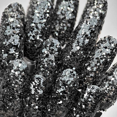 Декор для ногтей Slowianka Black Snow 1 г - Фото №3
