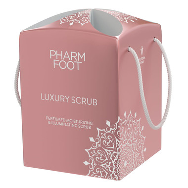 Perfumowany peeling nawilżająco-rozświetlający PHARM FOOT Luxury Scrub 200 g - Фото №2