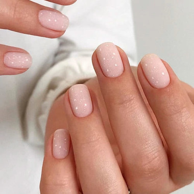 Milk manicure