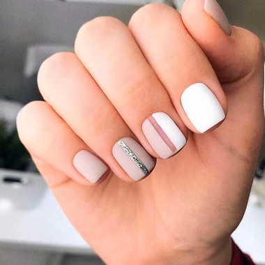 Manicure for short nails