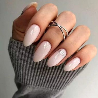 Milk manicure