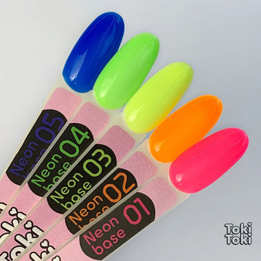 Baza hybrydowa Toki-Toki Neon № 04 jasnozielony 5 ml - Фото №3