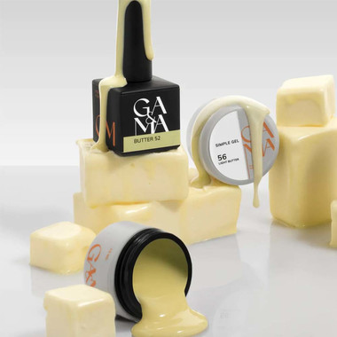 Гель для наращивания GA&MA Simple gel №055 Butter 15 мл (7703347) - Фото №3