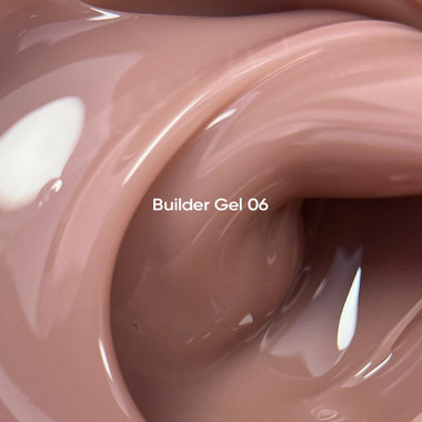 Żel budujący NAILSOFTHEDAY Builder Gel 06 jasny brąz 30 ml - Фото №2