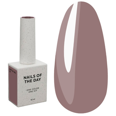 Żel przedłużający NAILSOFTHEDAY Bottle gel 36 kakao 10 ml - Фото №1