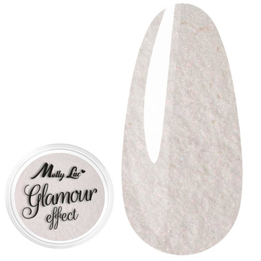 Втирка для ногтей MollyLac Glamour Effect Fire №3 1 г - Фото №1