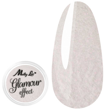 Pyłek do paznokci MollyLac Glamour Effect Purple №4 1 g - Фото №1