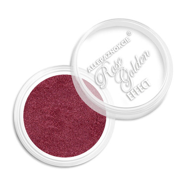 Pyłek do paznokci AllePaznokcie Rose Golden Effect Nr 00 - Фото №2