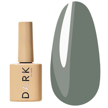 Lakier hybrydowy DARK New collection 133 szary 10 ml - Фото №1