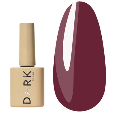 Lakier hybrydowy DARK New collection 141 sliwka 10 ml - Фото №1
