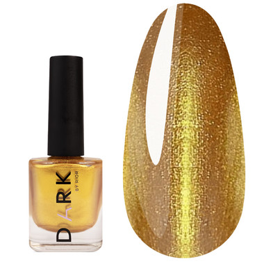 Лак для стемпинга DARK Stamping polish 04 золото 10 мл - Фото №1