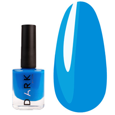 Лак для стемпинга DARK Stamping polish 10 синий 10 мл - Фото №1