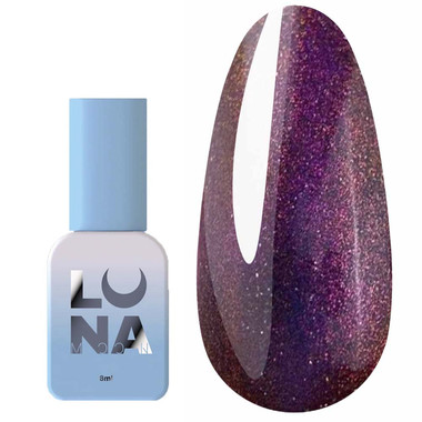 Гель-лак LUNA Color Cat Eye 248 синий, темно-розовый 8 мл (047-3917-1240) - Фото №1