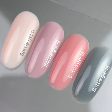 Гель NAILSOFTHEDAY Bottle gel 11 бледно-розовый 10 мл - Фото №4