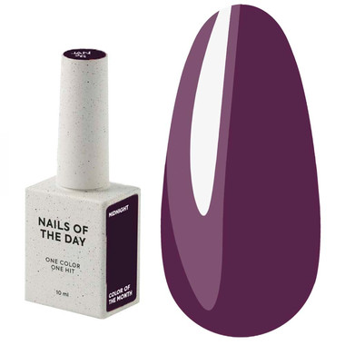 Lakier hybrydowy NAILSOFTHEDAY Color of the month January 2026 Midnight 10 ml - Фото №1