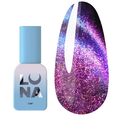 Гель-лак LUNA Color Cat Eye 264 синий, фиолетовый 8 мл (047-5417-1564) - Фото №1