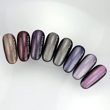 Гель-лак NAILSOFTHEDAY Cat Eye Gel Polish 11 вишневый 6 мл - Фото №7