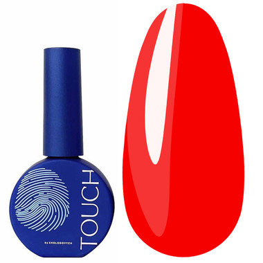 Lakier hybrydowy Touch Gel Polish 43 jaskrawoczerwony 9 ml - Фото №1