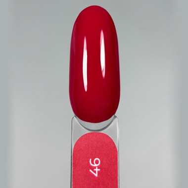 Lakier hybrydowy Touch Gel Polish 46 malinowo-czerwony 9 ml - Фото №4