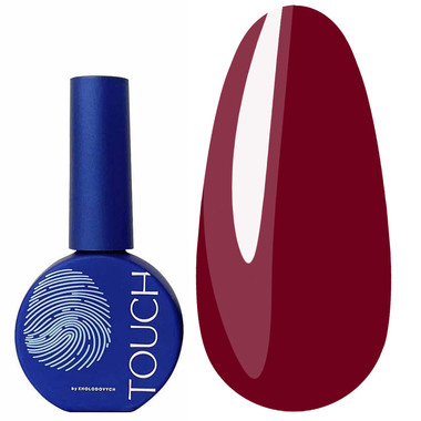 Lakier hybrydowy Touch Gel Polish 46 malinowo-czerwony 9 ml - Фото №1