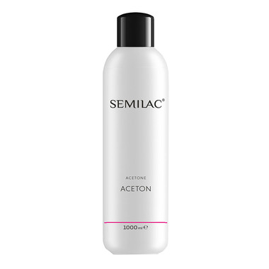 Средство для снятия гель-лака Semilac Acetone 1000 мл - Фото №2