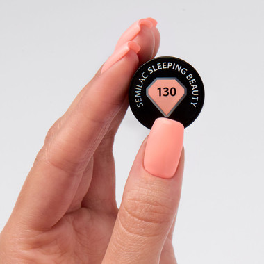 Lakier hybrydowy Semilac 130 Sleeping Beauty 7 ml - Фото №2