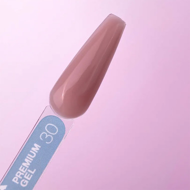 Гель для ногтей LUNA Premium Gel 30 полупрозрачный темно-бежевый 100 мл (323-4947-1515) - Фото №3