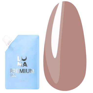 Гель для ногтей LUNA Premium Gel 30 полупрозрачный темно-бежевый 100 мл (323-4947-1515) - Фото №1
