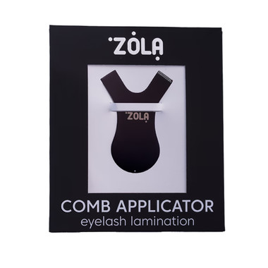 Metalowy aplikator grzebieniowy ZOLA Czarny - Фото №3