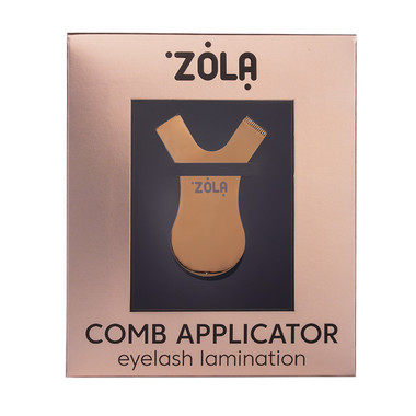 Metalowy aplikator grzebieniowy ZOLA Złoty - Фото №2