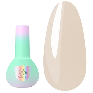 Lakier hybrydowy YOUARECUTE Color 12 jasny beż 5 ml (993-4026-0932) - Фото №1