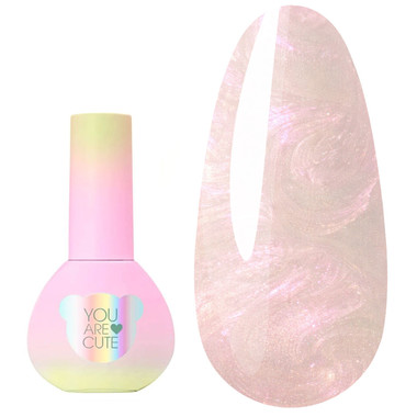 Baza hybrydowa YOUARECUTE Cover Base 18 różowy perłowy 5 ml (962-3981-0985) - Фото №1
