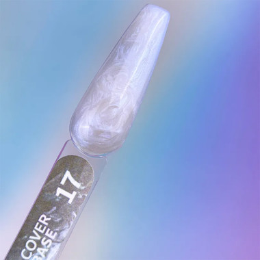 Baza hybrydowa YOUARECUTE Cover Base 17 mlecznofioletowy perłowy 5 ml (962-3980-0986) - Фото №3